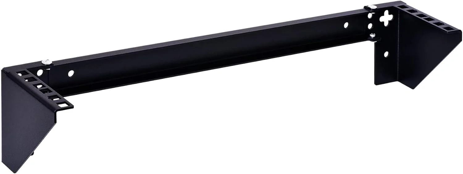 قفسه رک ۱U فروشگاه وایت، نصب دیواری عمودی برای سرورها، فولاد نورد سرد، قفسه تجهیزات شبکه، براکت نصب صرفه جویی در فضا