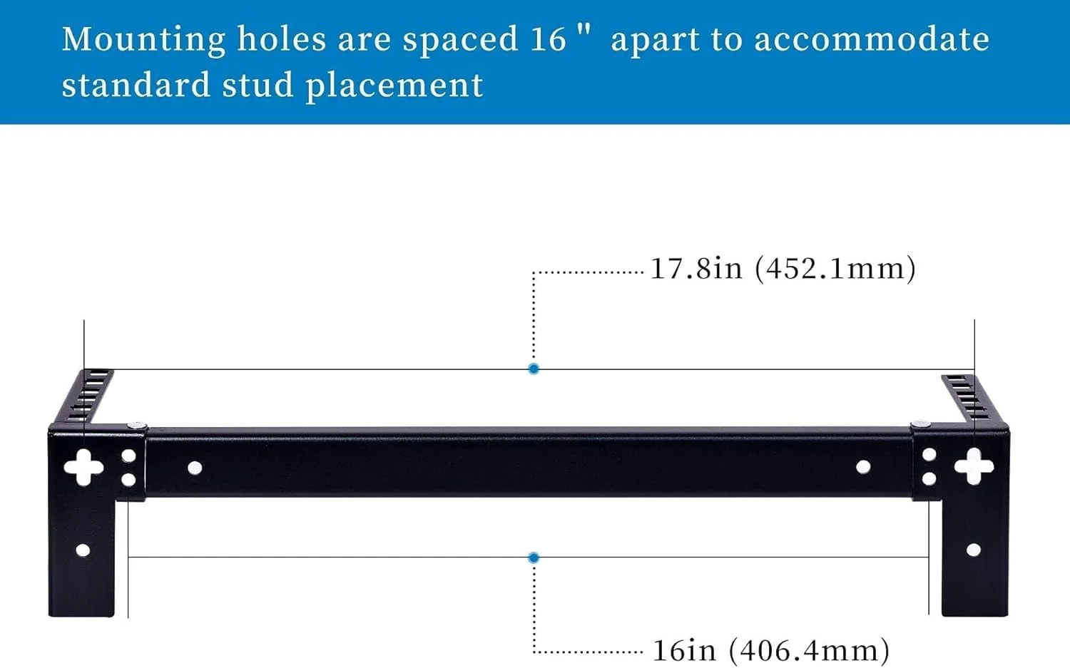 قفسه رک ۱U فروشگاه وایت، نصب دیواری عمودی برای سرورها، فولاد نورد سرد، قفسه تجهیزات شبکه، براکت نصب صرفه جویی در فضا قفسه رک ۱U فروشگاه وایت، نصب دیواری عمودی برای سرورها، فولاد نورد سرد، قفسه تجهیزات شبکه، براکت نصب صرفه جویی در فضا