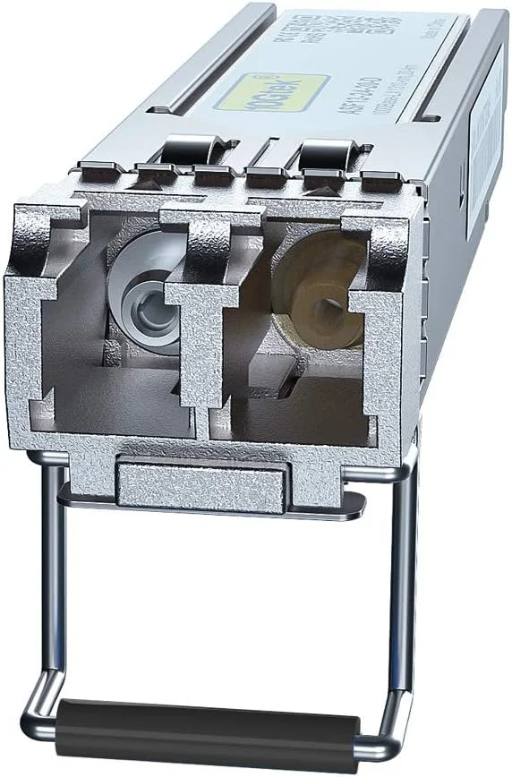 10Gtek [بسته 4 عددی] برای نت گیر AGM731F 1G SFP SX فرستنده و گیرنده چند حالته، ماژول Mini-Gbic فیبر 1000Base-SX، اتصال دهنده LC دوتایی، 850 نانومتر، 550 متر