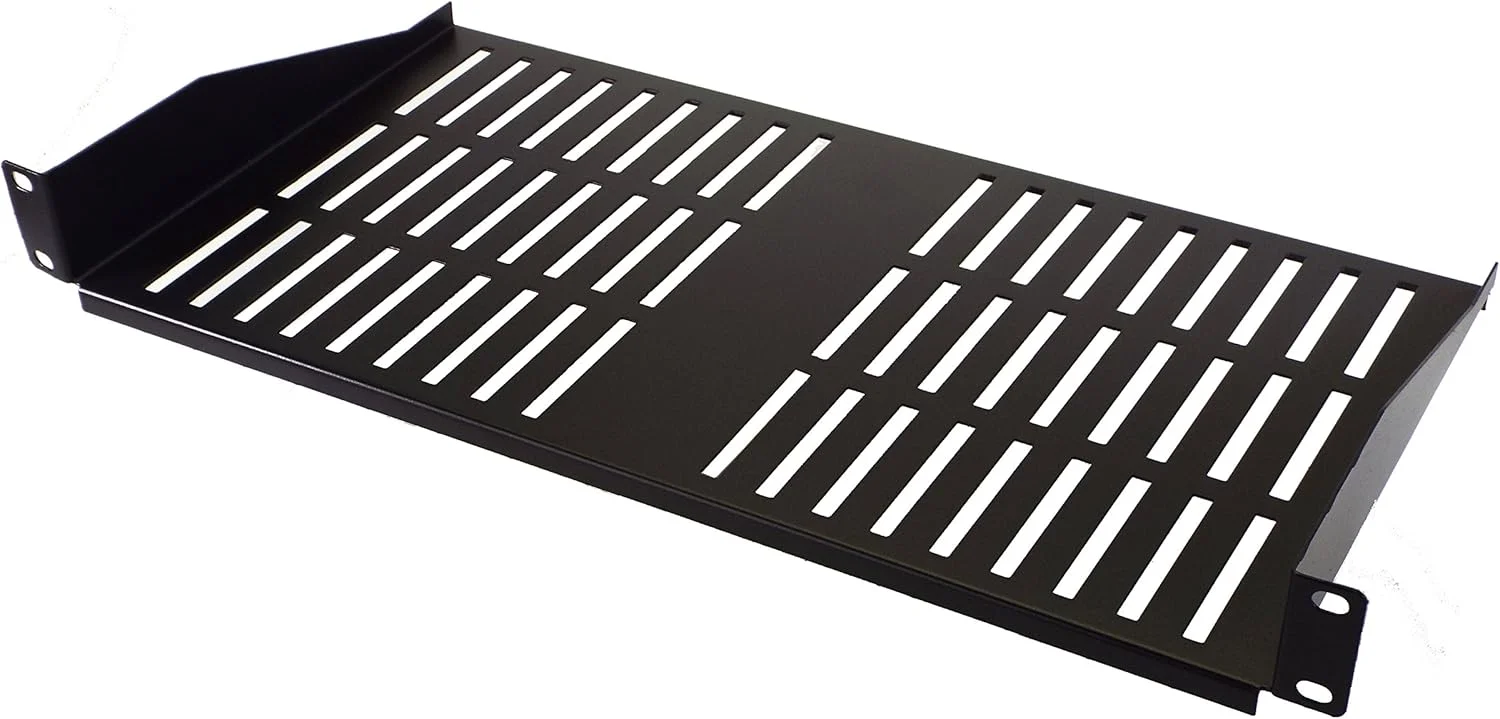 قفسه رک CNAweb 1U - عمق 9 اینچ - فولادی - قفسه رک تهویه دار - قفسه نصب رک - قفسه رک سرور - قفسه کنسولی