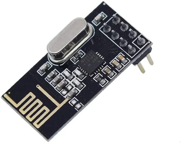 ۱۰ عدد ماژول فرستنده و گیرنده بی سیم ۲.۴ گیگاهرتز NRF24L01+ مناسب آردوینو