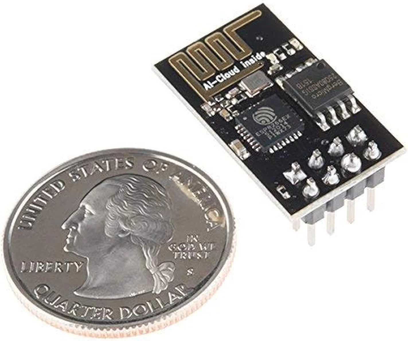 CentIoT - ESP-01 ESP8266 ماژول فرستنده و گیرنده بی سیم وای فای پورت سریال از راه دور (ماژول ESP-01)