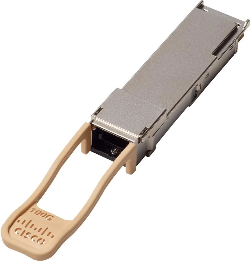 فرستنده و گیرنده سیسکو 100GBASE SR4 QSFP MPO 100M روی OM4 MMF