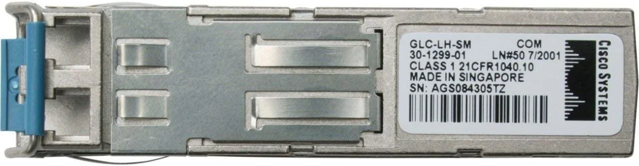 ماژول فرستنده و گیرنده سیسکو GLC-LH-SM 1000BASE-LX/LH SFP