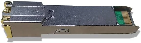 ماژول فرستنده و گیرنده SFP سازگار با CISCO مدل SFP-GE-T 1000BASE-T 10/100/1000-RJ45-100M