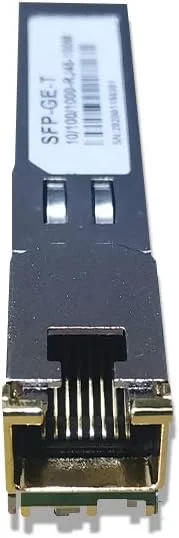 ماژول فرستنده و گیرنده SFP سازگار با CISCO مدل SFP-GE-T 1000BASE-T 10/100/1000-RJ45-100M