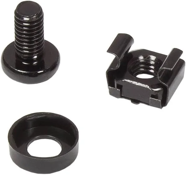 قفسه ۱۹ اینچی Good Connections® RAL9005 1HE | مجموعه ۲ عددی - عمق نصب ۲۷۰ میلی متر - برای رک دیواری/کابینت دیواری سرور شبکه ۱۹ اینچی - مشکی عمیق