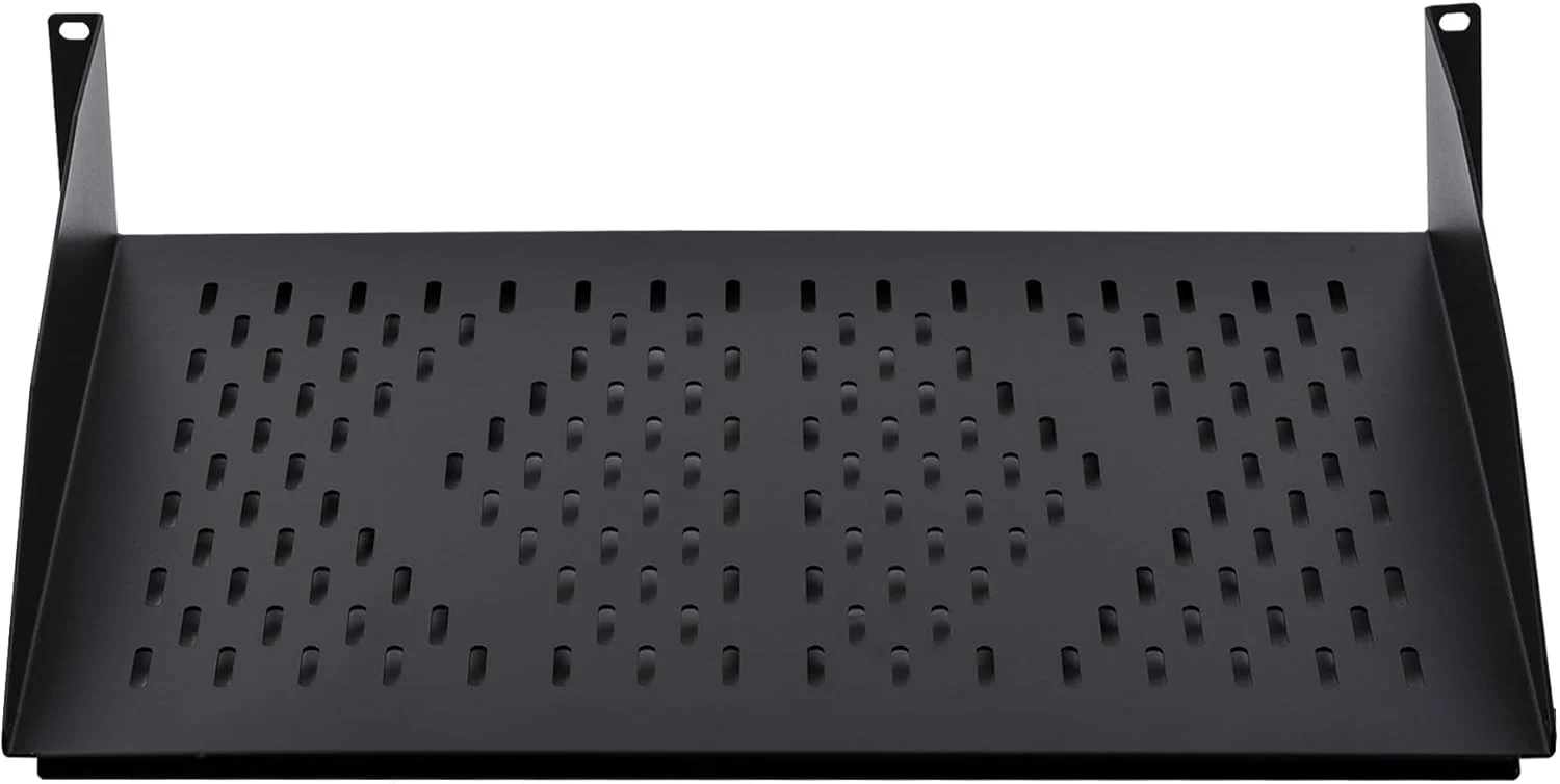 طبقه کنسولی یونیورسال رک RackPath 2U - عمق 35.5 سانتی متر - طبقه رک مونت برای رک های تجهیزات AV/شبکه 19 اینچی - ظرفیت 25 کیلوگرم - بسته 2 عددی طبقه کنسولی یونیورسال رک RackPath 2U - عمق 35.5 سانتی متر - طبقه رک مونت برای رک های تجهیزات AV/شبکه 19 اینچی - ظرفیت 25 کیلوگرم - بسته 2 عددی