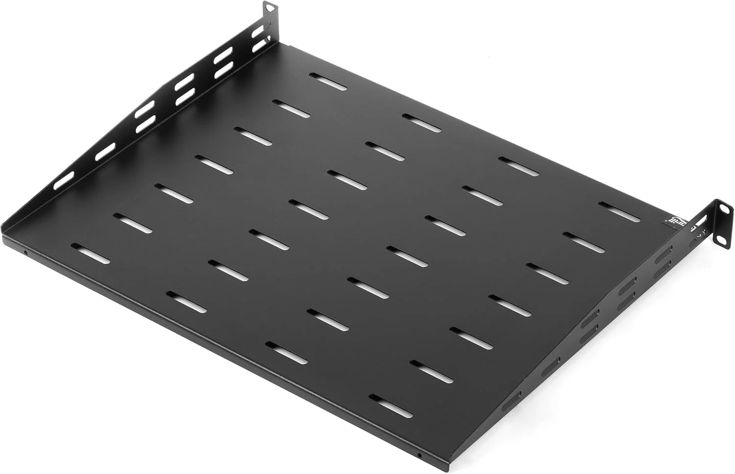 قفسه سرور کنسولی تهویه دار یونیورسال 1U 19 اینچی Rosewill، عمق 14 اینچ، مشکی، بسته 2 عددی