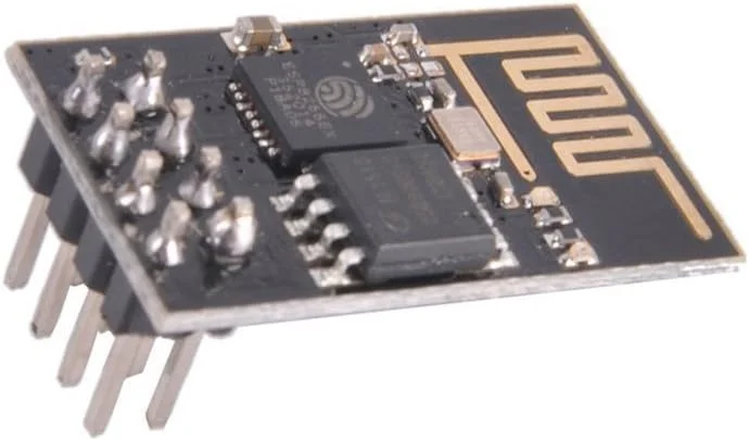 ماژول فرستنده و گیرنده وایرلس وای فای سری Esp8266 مدل Esp-01، 5 عددی ماژول فرستنده و گیرنده وایرلس وای فای سری Esp8266 مدل Esp-01، 5 عددی