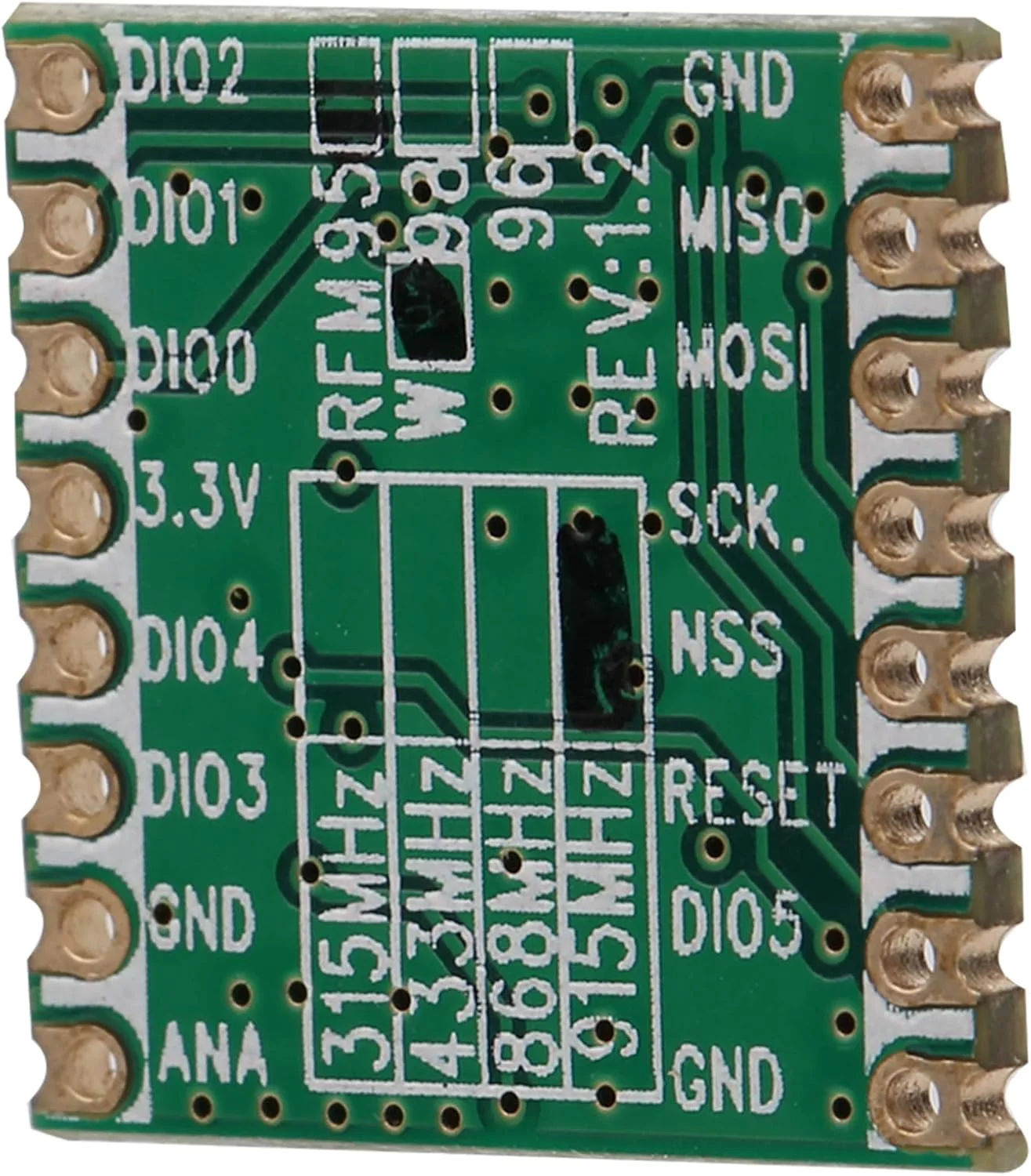 ماژول فرستنده و گیرنده DJGvgtf 433M، قطعات الکترونیکی بادوام و کاربردی با قابلیت ضد تداخل
