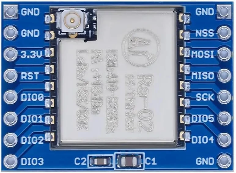 ماژول انتقال طیف گسترده بی سیم DollaTek X1278 Lora 433MHz مدل Ra-02