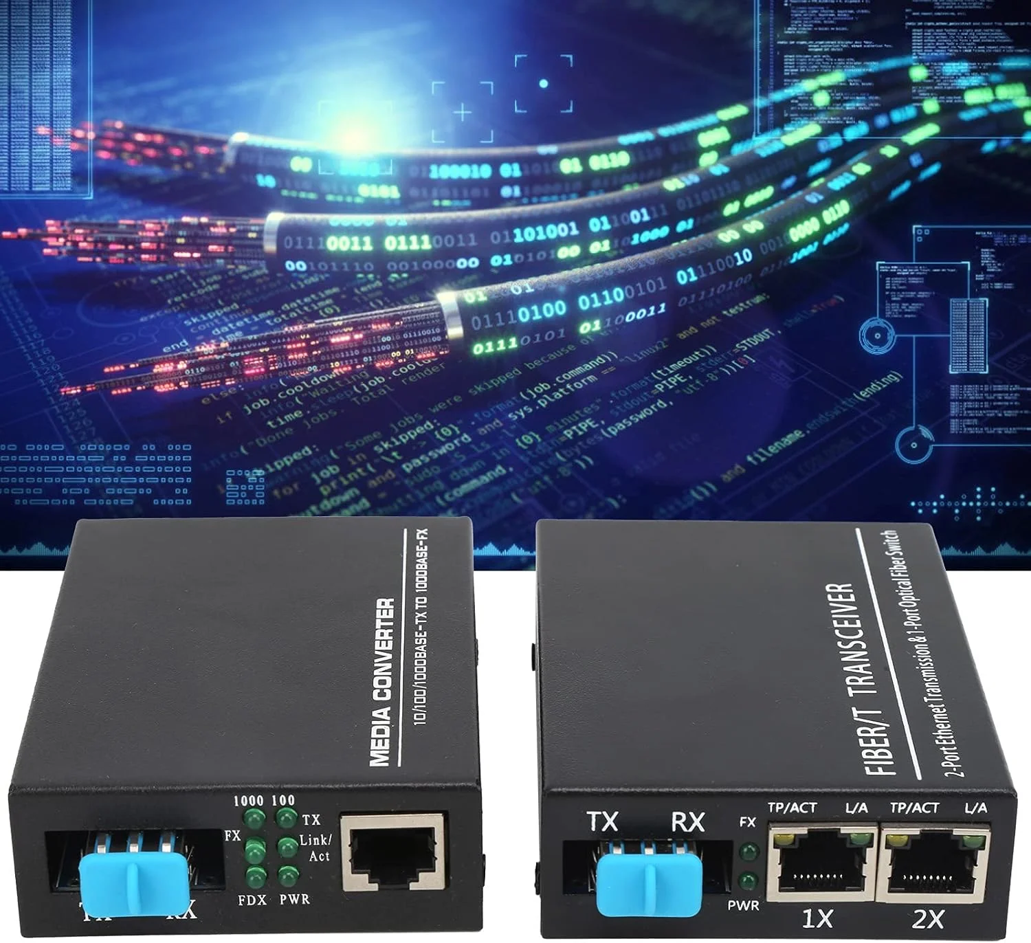 مبدل رسانه اترنت، فرستنده و گیرنده فیبر نوری XXS?SFP?1F1G/XXS?SFP?1F2G SC 3KM DC5V/DC(5V/12V)