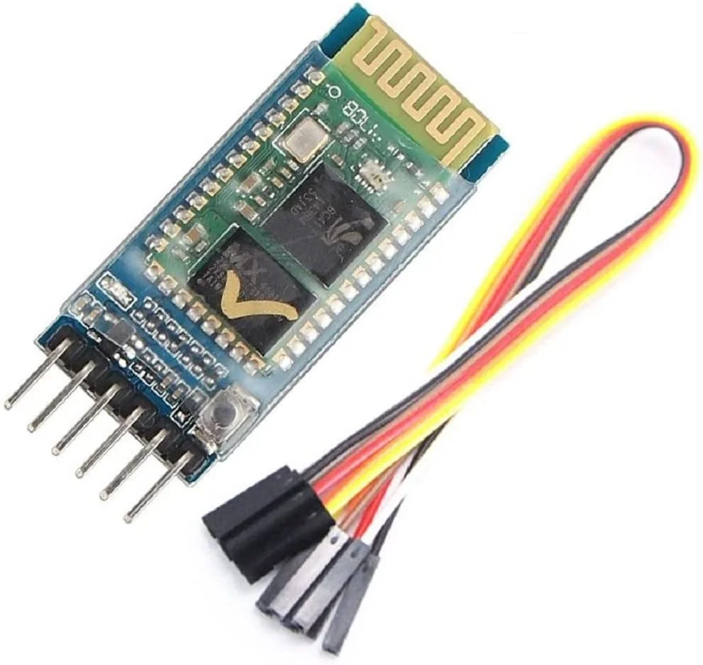 ماژول فرستنده و گیرنده بلوتوث بی سیم 6 پین Slave و Master RS232 برای آردوینو