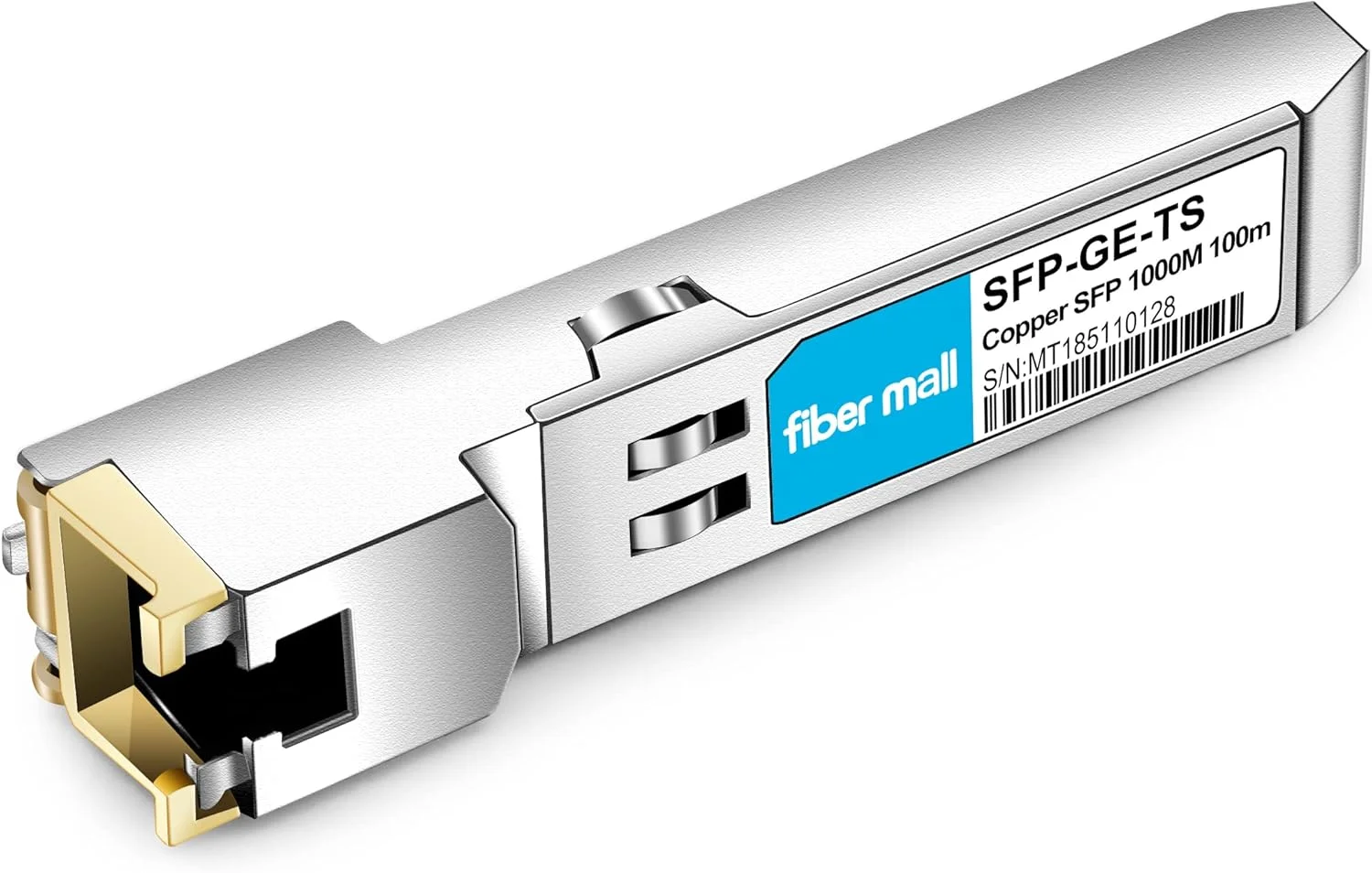 ماژول فیبر نوری SFP به RJ45 برای Dell Force10 GP-SFP2-1T Dell SFP-1G-T 310-7225 407-BBOS 1000BASE-T Mini GBIC SFP Copper RJ-45 100m
