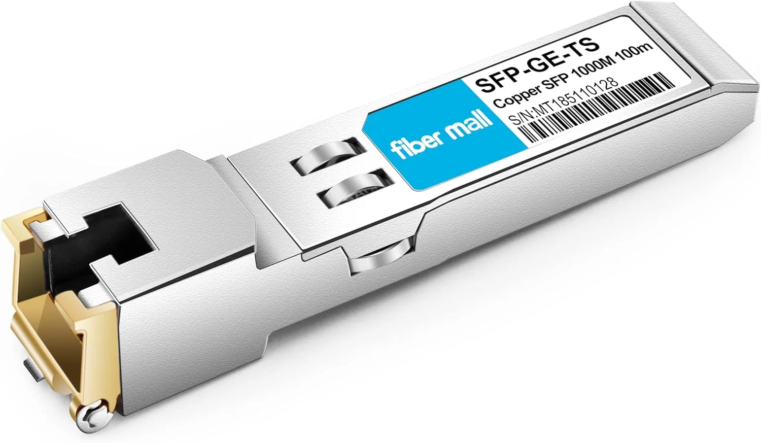 ماژول فیبر نوری SFP به RJ45 برای Dell Force10 GP-SFP2-1T Dell SFP-1G-T 310-7225 407-BBOS 1000BASE-T Mini GBIC SFP Copper RJ-45 100m