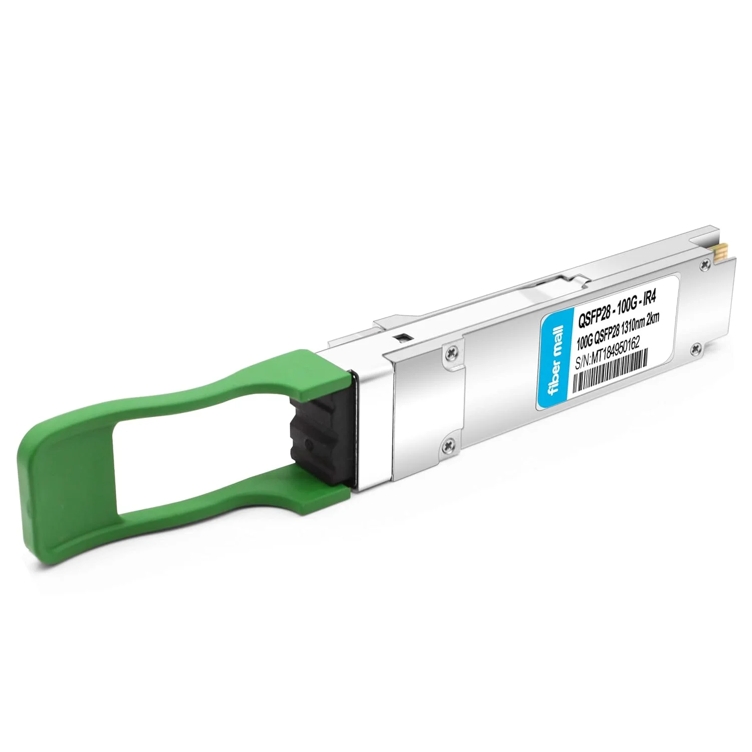 ماژول فرستنده-گیرنده نوری 100G QSFP28 CWDM4 فیبر مال برای Cisco QSFP-100G-CWDM4-S, QSFP-100G-SM-SR، ماژول فرستنده-گیرنده نوری 100GBASE-CWDM4 QSFP28 با طول موج 1310 نانومتر، برد 2 کیلومتر، کانکتور LC، فیبر تک حالته SMF، DOM