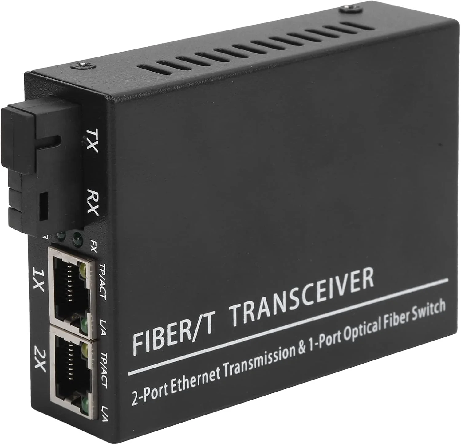 فرستنده و گیرنده فیبر نوری XXS1F2G POE با رابط SC/FC/ST/SFP، فرستنده و گیرنده فیبر نوری DC5V/2A