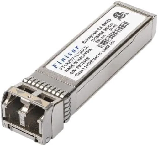 فرستنده و گیرنده فیبر نوری Finisar Network FTLX8574D3BCL SFP+ 10GBase-SR/SW 400m