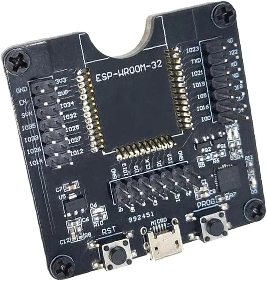 برد تست ESP32 ماژول FORESP-WROOM-32 ابزار تست دسته ای ماژول فرستنده و گیرنده بی سیم WiFi