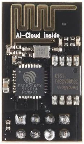 ماژول فرستنده و گیرنده بی سیم وای فای سریال ESP8266 مدل BluePCB