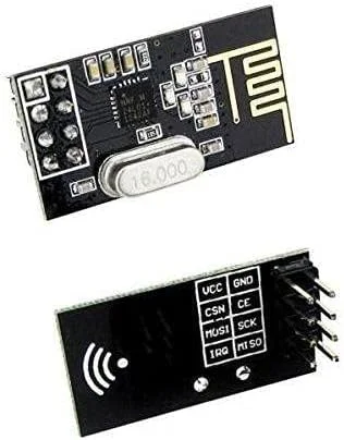 ماژول فرستنده و گیرنده بی سیم 2.4 گیگاهرتز با آنتن