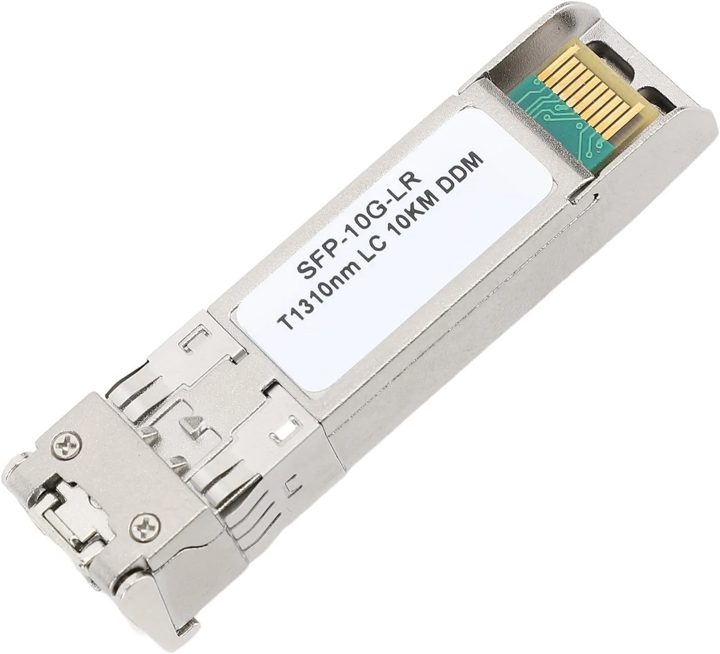ماژول فرستنده و گیرنده نوری GOWENIC 10GBASE LR SFP+، فرستنده و گیرنده فیبر تک حالته 10G SFP برای SFP 10G LR، SMF، 1310 نانومتر، 10 کیلومتر