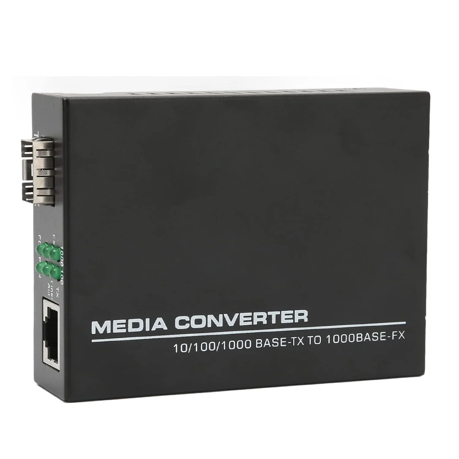 مبدل فیبر نوری گیگابیتی اترنت GOWENIC، SFP به RJ45 10/100/1000 مگابیت بر ثانیه، فرستنده و گیرنده فیبر چند حالته به اترنت، 1000Base TX به 1000Base FX