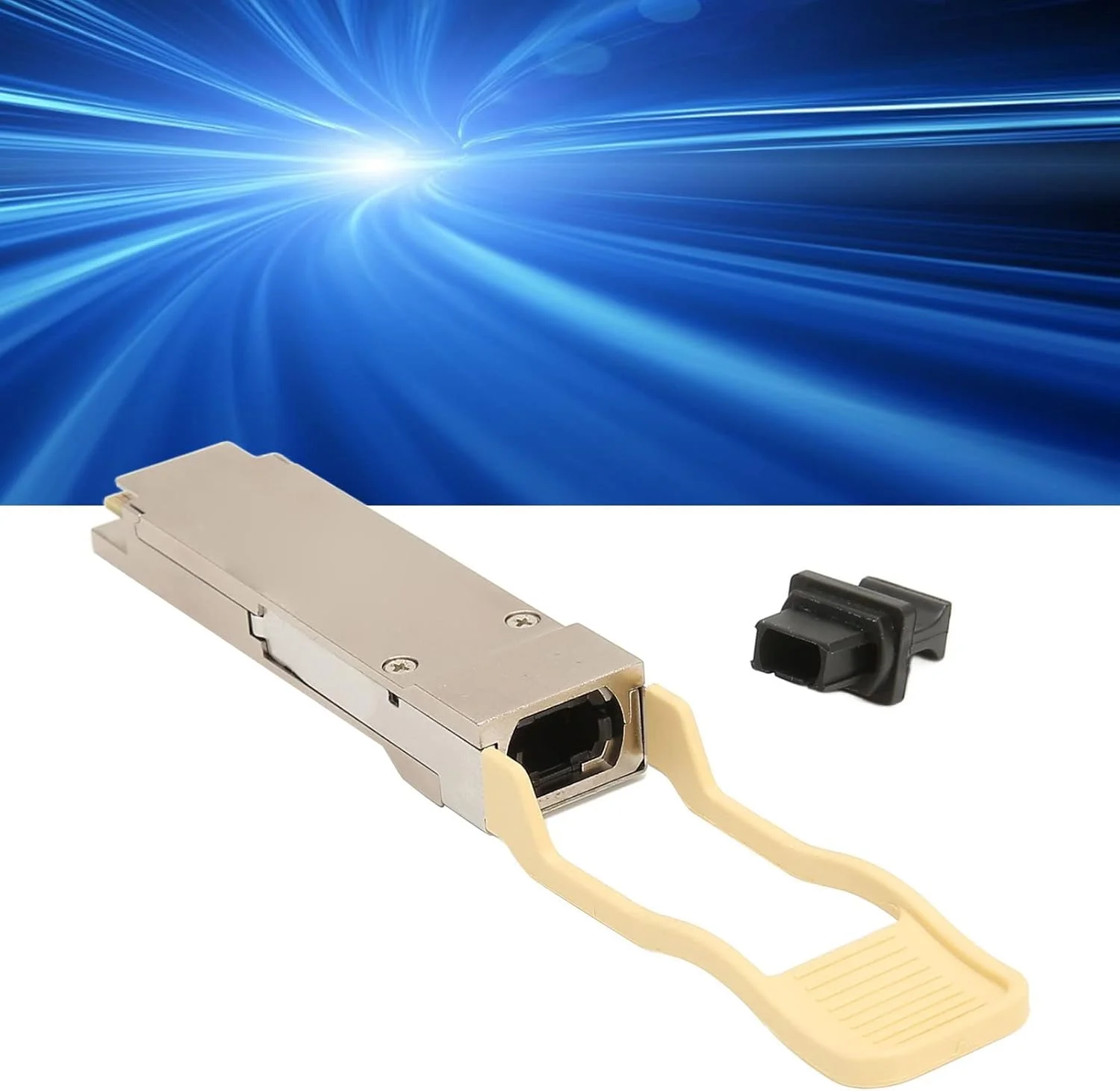 فرستنده و گیرنده نوری چند حالته GOWENIC SFP 100G، ماژول فیبر نوری 850 نانومتری SFP به اترنت چند حالته با عملکرد DDM، تا 100 متر برای سوئیچ ها، روترها، فایروال ها، کارت ها