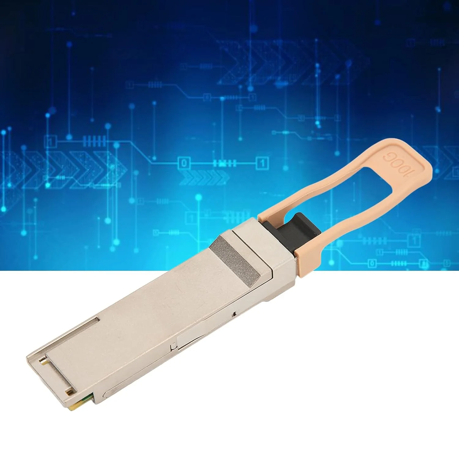 فرستنده و گیرنده فیبر نوری 100G QSFP، فرستنده و گیرنده فیبر نوری ماژولار با فاصله انتقال 100 متری، حالت چندگانه فیبر دوگانه، ماژول فیبر QSFP برای Huawei، برای سوئیچ های سازگار با MSA
