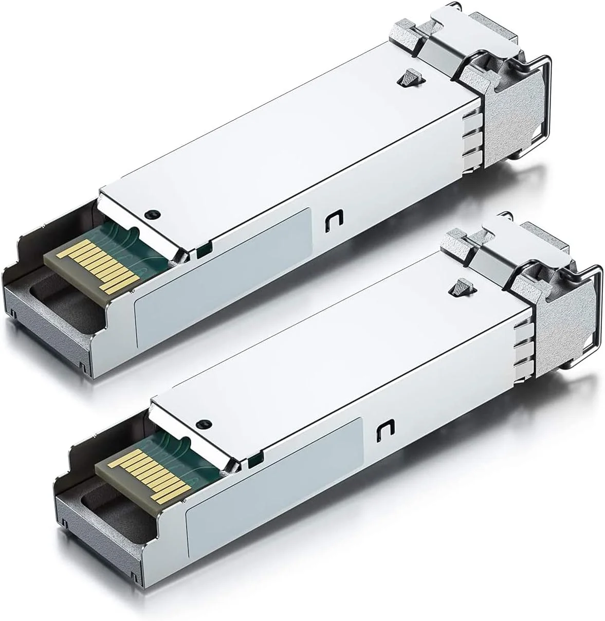 ماژول هانوتک SFP 1.25G فرستنده و گیرنده DDM BiDi T1550/R1310 + T1310/R1550 پشتیبانی تا 20 کیلومتر بر روی فیبر نوری LC SMF (جفت)