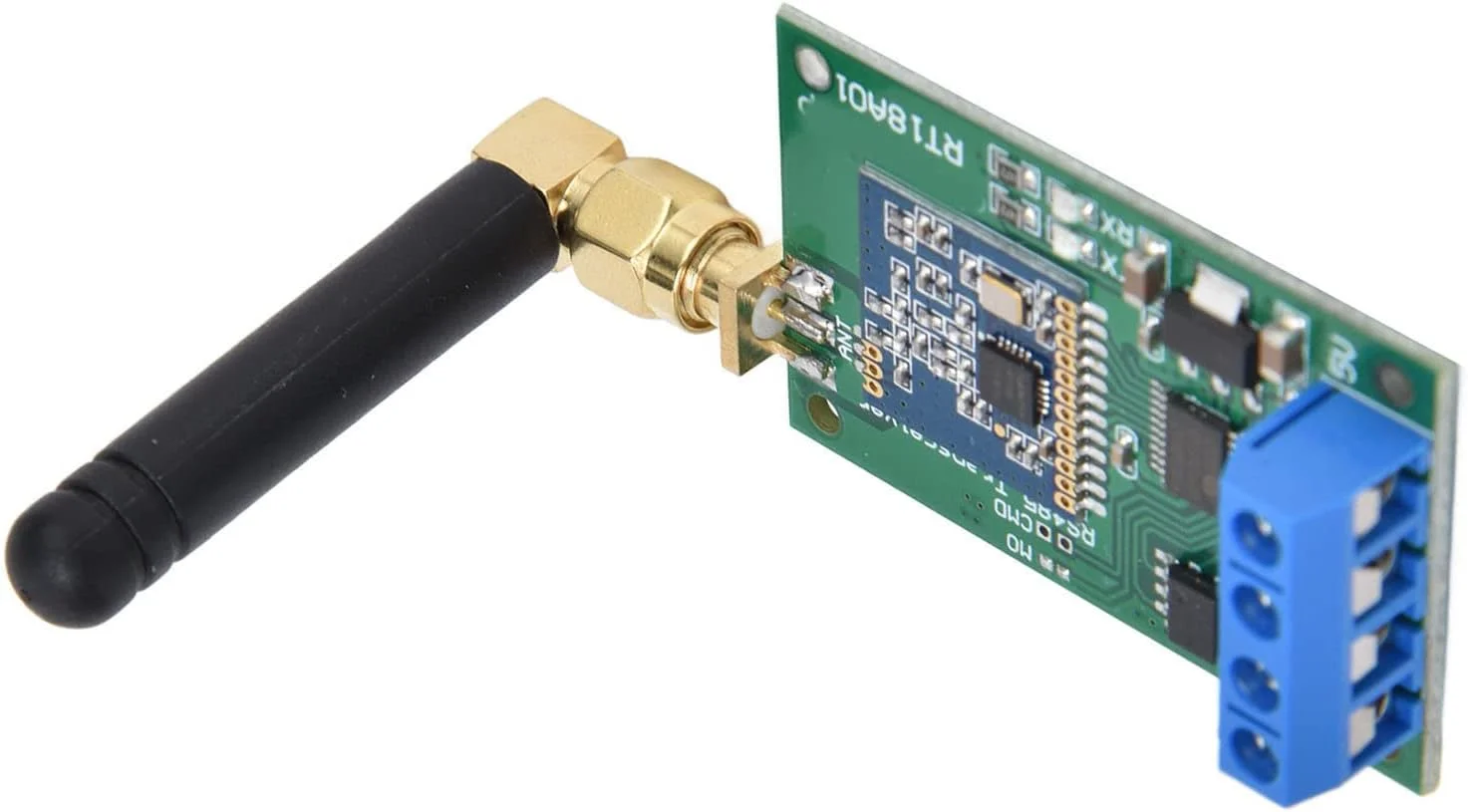 برد ماژول FR HIHELO، فرستنده و گیرنده بی سیم تکرار کننده شبکه RS485 با فاصله 500 متری UHF، مینیاتوری، تراکم سیم کشی بالا و پایداری سیگنال قوی برای انتقال