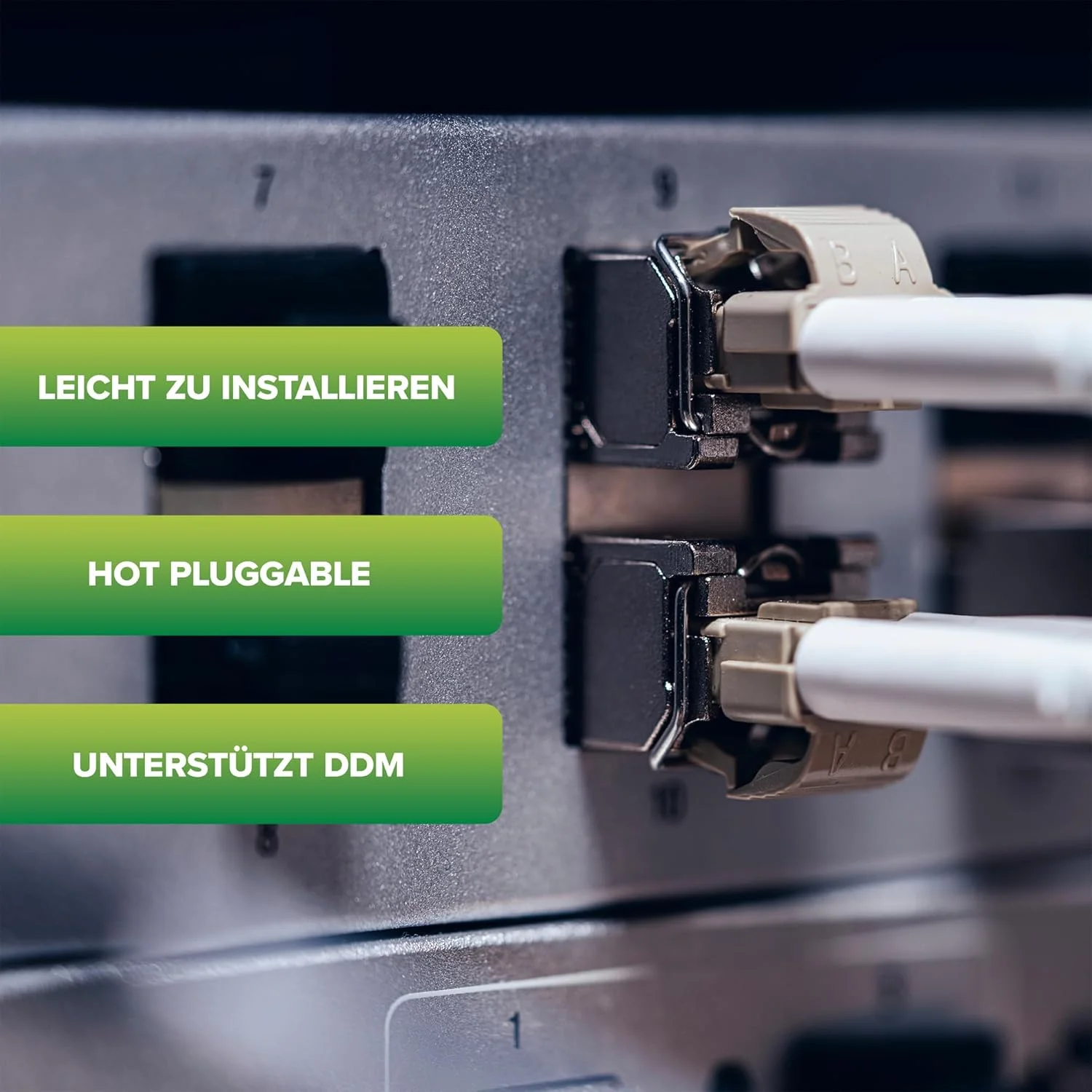 ماژول فیبر نوری این‌لاین SFP، سرعت 1.25 گیگابیت بر ثانیه، سینگل مود 1550 نانومتر ZX LC، برد تا 120 کیلومتر، قابلیت تعویض سریع، سازگار با دستگاه‌های MSA، 32335G