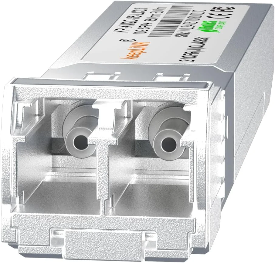 ماژول فرستنده و گیرنده چند حالته keepLiNK 10Gb SFP+ SR با سازگاری قوی، ماژول فیبر نوری 10GBase-SR SFP+، کانکتور LC دوتایی، 850 نانومتر، 300 متر