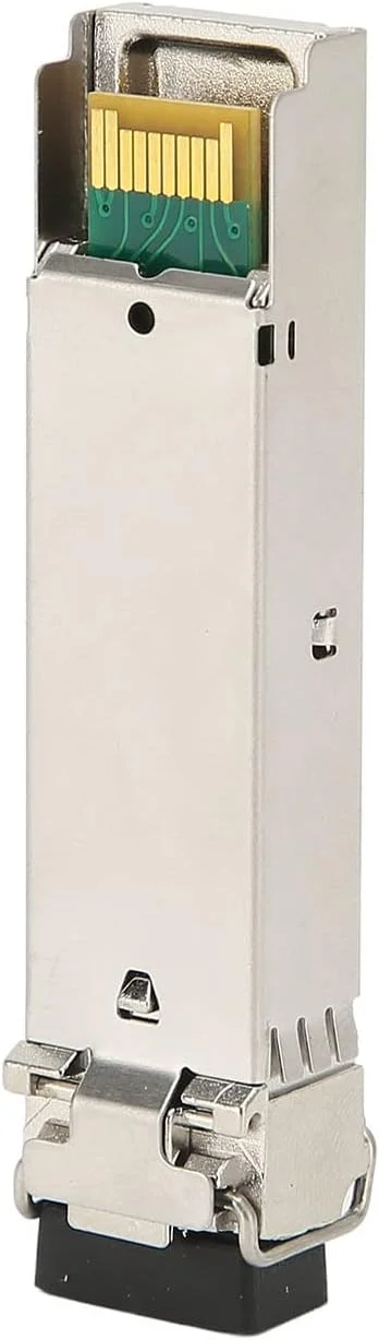فرستنده و گیرنده SFP 1.25G، آلیاژ روی 1.25 گیگابیت بر ثانیه RX1550 TX1310nm فیبر تک حالته SFP ماژول نوری SFP GE LX60 SM1310 BIDI برای سوئیچ فیبر روتر سرور