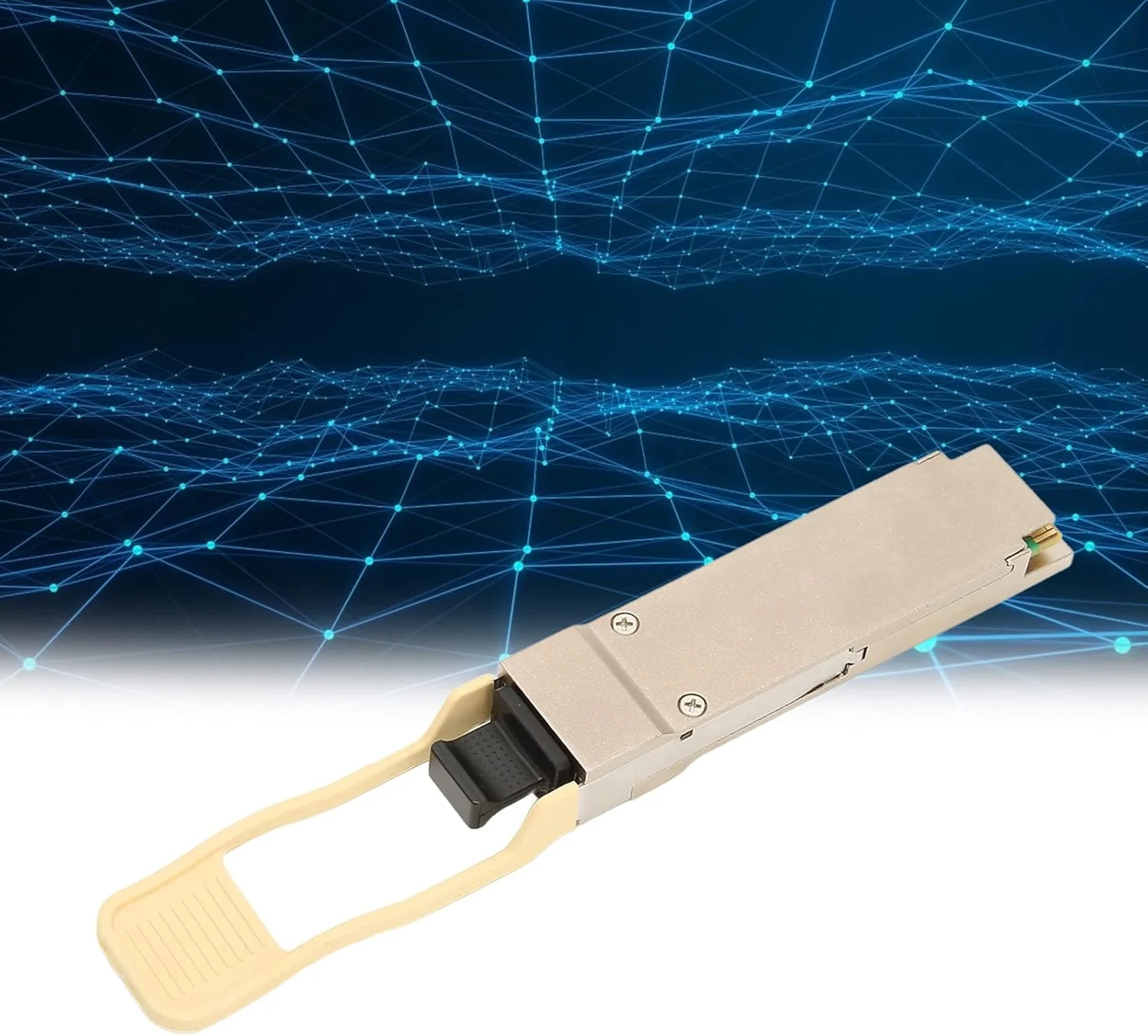 فرستنده و گیرنده 40G QSFP SR چند حالته MPO 850nm تا 100M مصرف برق پایین ماژول نوری QSFP برای سرورها و فایروال ها