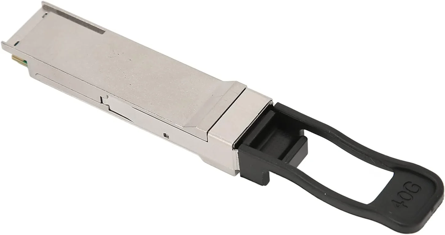 فرستنده و گیرنده 40G QSFP، ماژول نوری فیبر QSFP 850nm 40GBASE SR4 100M 40Gbps MMF آلیاژ روی MMF سازگار با Huawei 850nm