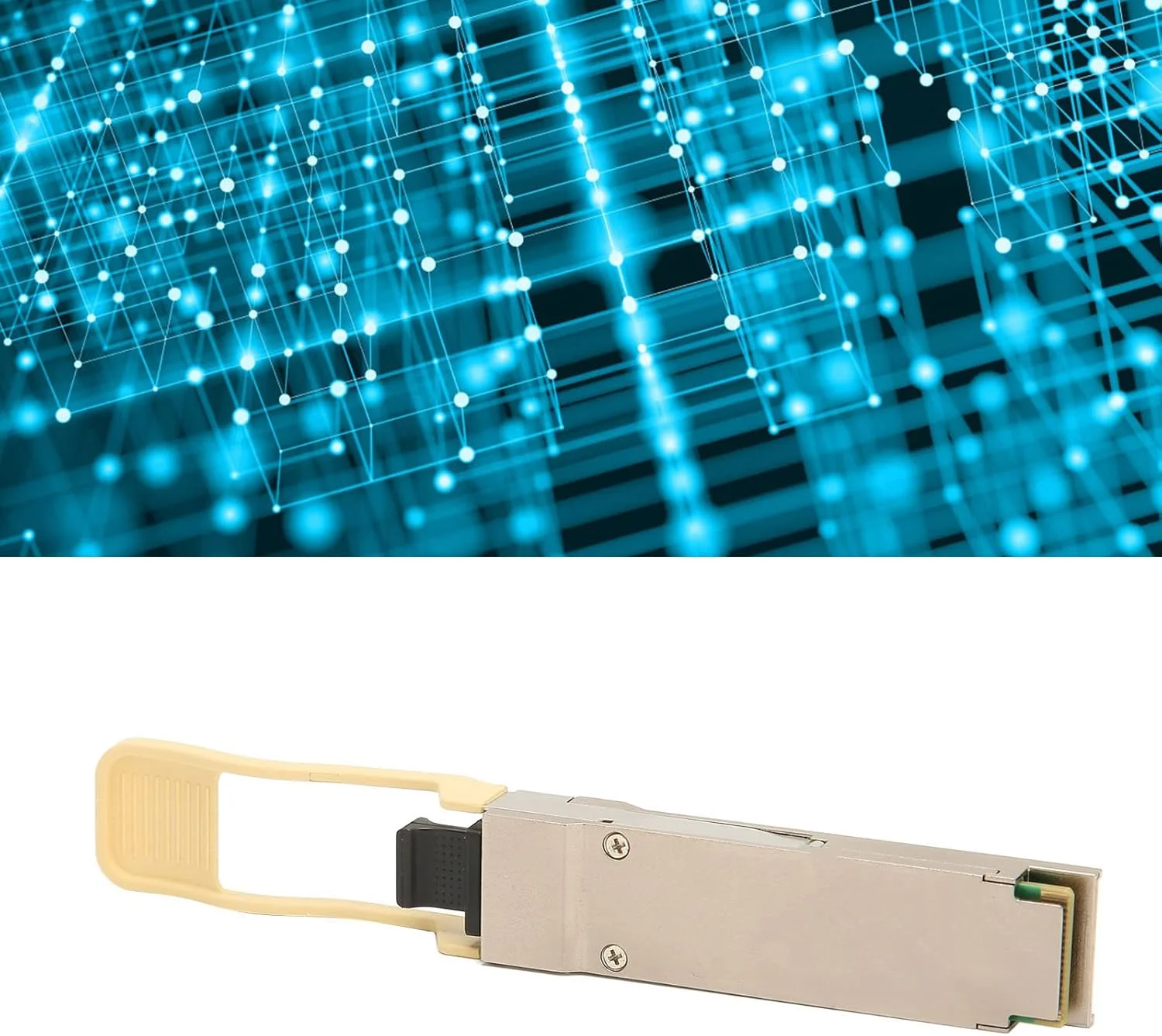 ماژول نوری 100G 850Nm چند حالته با برد 100 متری DDM SFP برای روترها، سرورها و فایروال