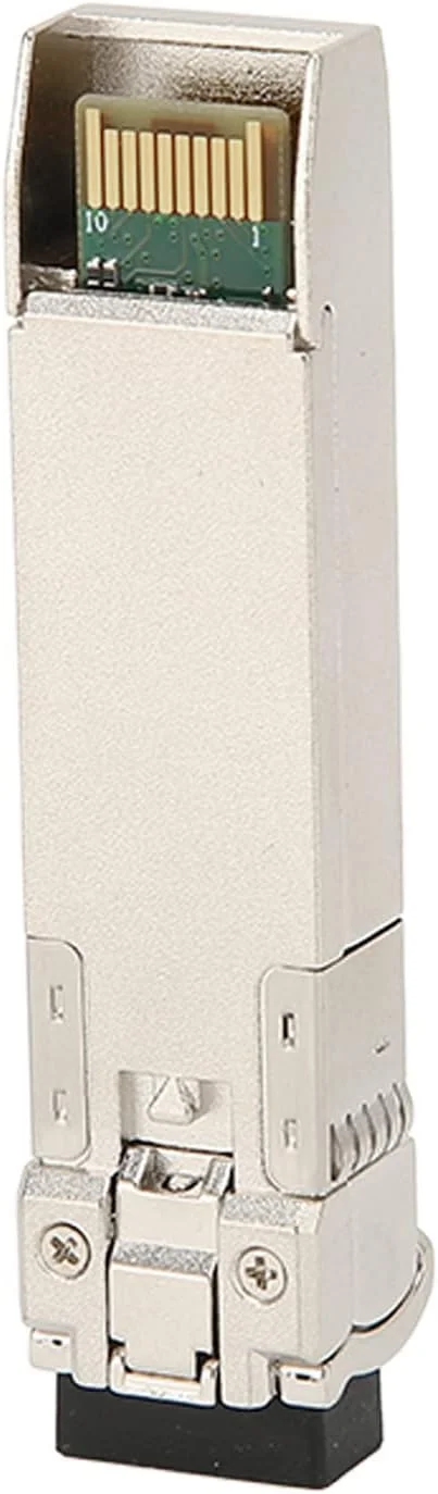ماژول SFP، 10G تک حالته تک فیبر TX1270nm فاصله انتقال 10 کیلومتر آلیاژ روی SFP فرستنده و گیرنده نوری 10G برای سوئیچ های فیبر، روترها، کارت های شبکه
