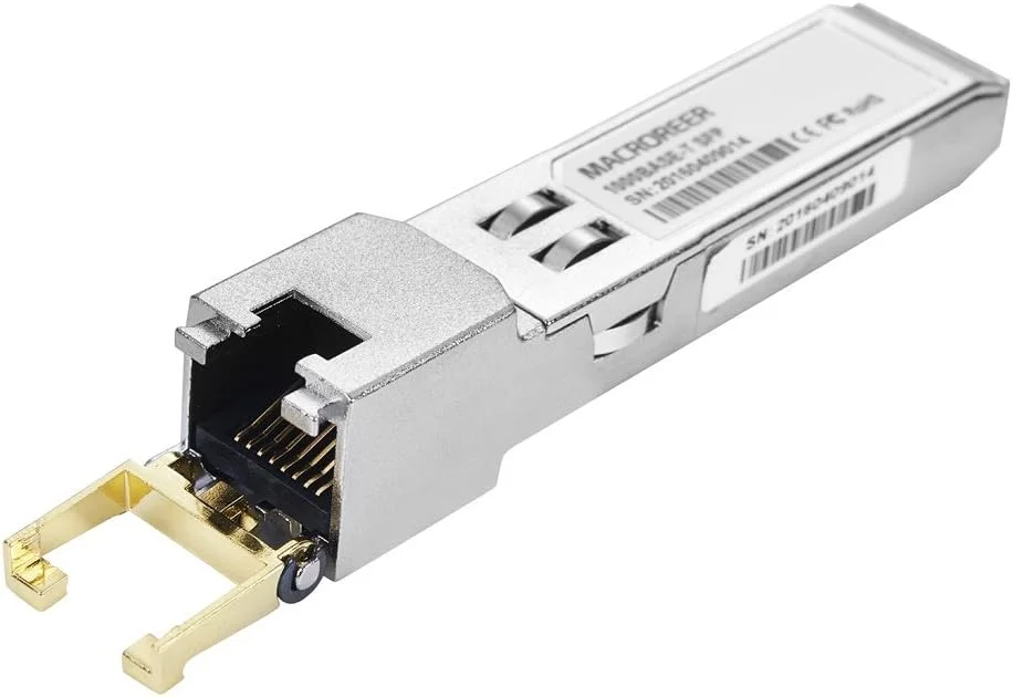 فرستنده و گیرنده Macroreer برای Dell Networking 310-7225 1000BASE-T SFP Copper RJ-45 100m