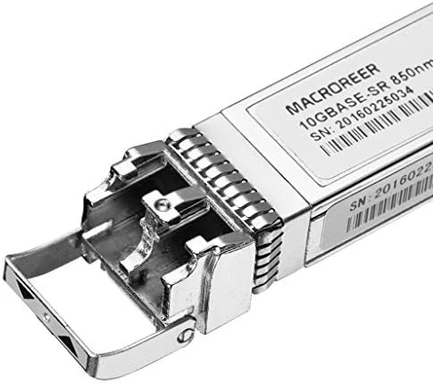 فرستنده و گیرنده 10G SFP+ SR، ماژول SFP+ به LC چند حالته، ماژول فرستنده و گیرنده SFP+ 10GBASE-SR، MMF، LC دوبلکس، 300 متر، DDM (برای HPE)