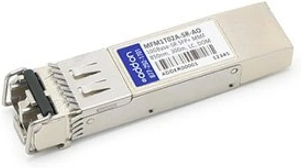 ماژول فرستنده و گیرنده Addon Mellanox Mfm1t02a-Sr سازگار با TAA 10Gbase-Sr SFP+