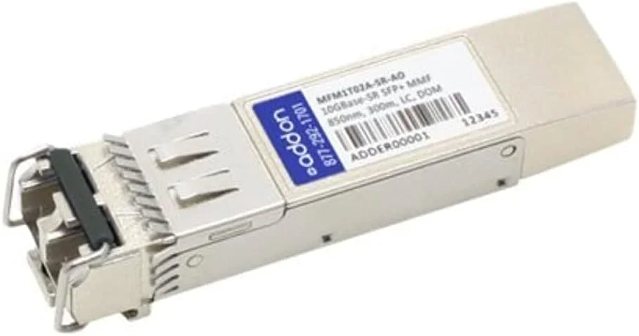 ماژول فرستنده و گیرنده Addon Mellanox Mfm1t02a-Sr سازگار با TAA 10Gbase-Sr SFP+