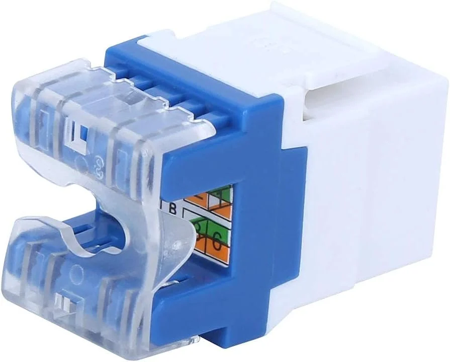 ماژول RJ45، فرستنده و گیرنده استاندارد تزریق مس Pc/Abs/فسفات