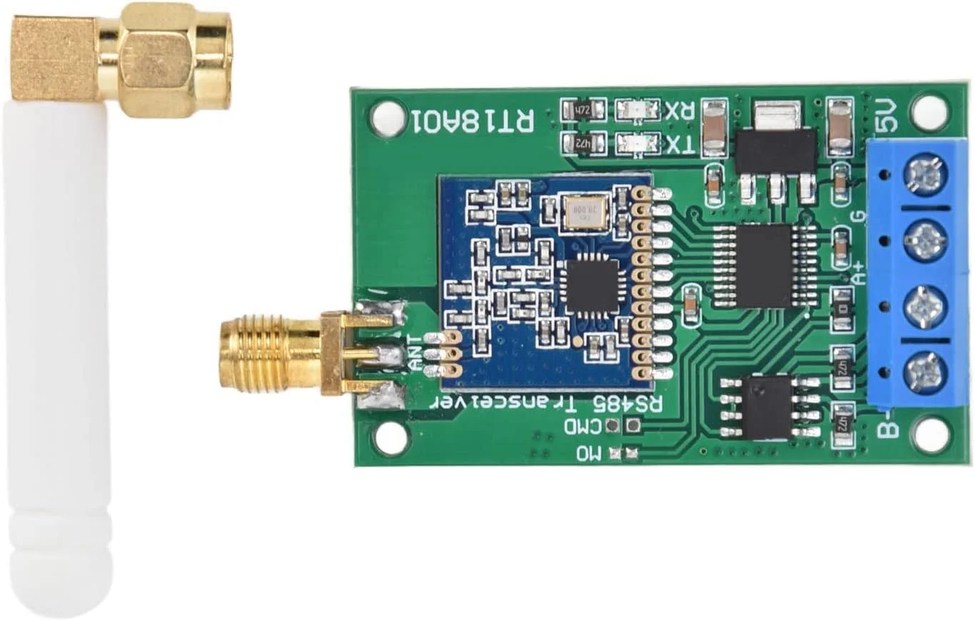 فرستنده و گیرنده شبکه RS485، کوچک‌سازی UHF، وزن کم، فاصله 500 متر، ماژول FR، قدرت قوی 868 مگاهرتز