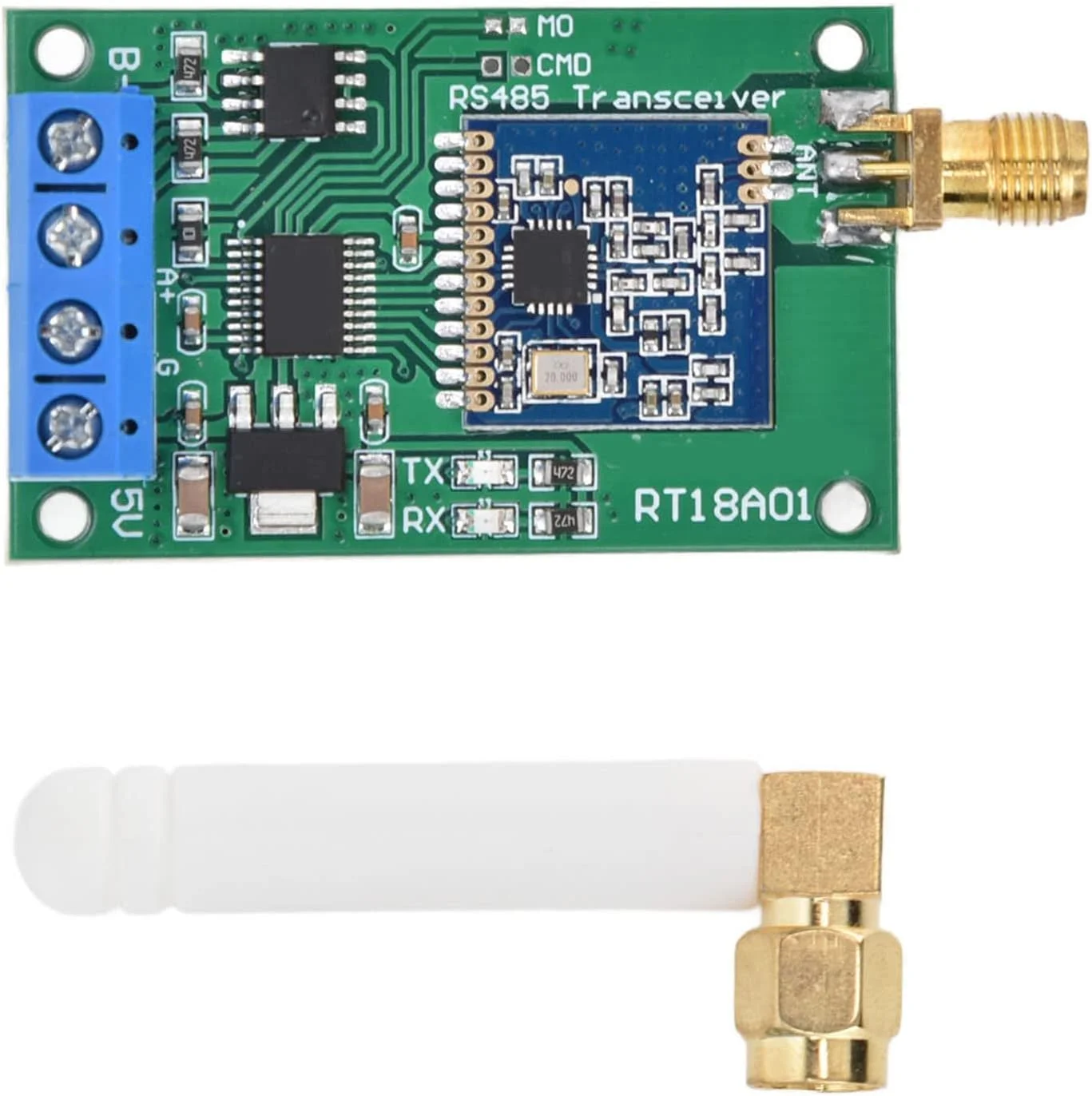 فرستنده و گیرنده شبکه RS485، کوچک‌سازی UHF، وزن کم، فاصله 500 متر، ماژول FR، قدرت قوی 868 مگاهرتز