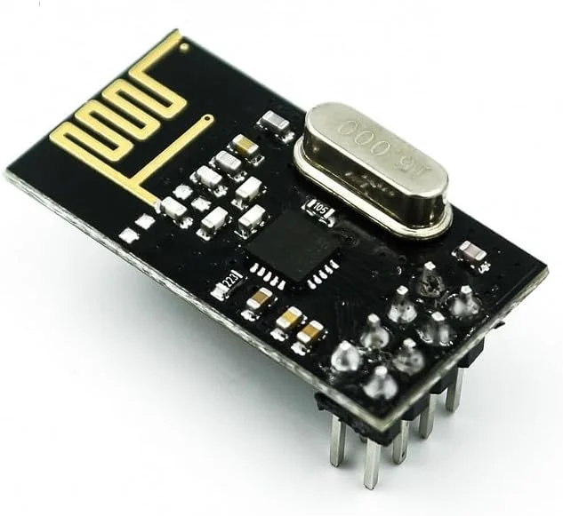 یک عدد NRF24L01 2.4GHz 2Mbit/s فرستنده و گیرنده RF انتقال داده بی سیم 1.9-3.6 ولت برای ARDUINOs DIY