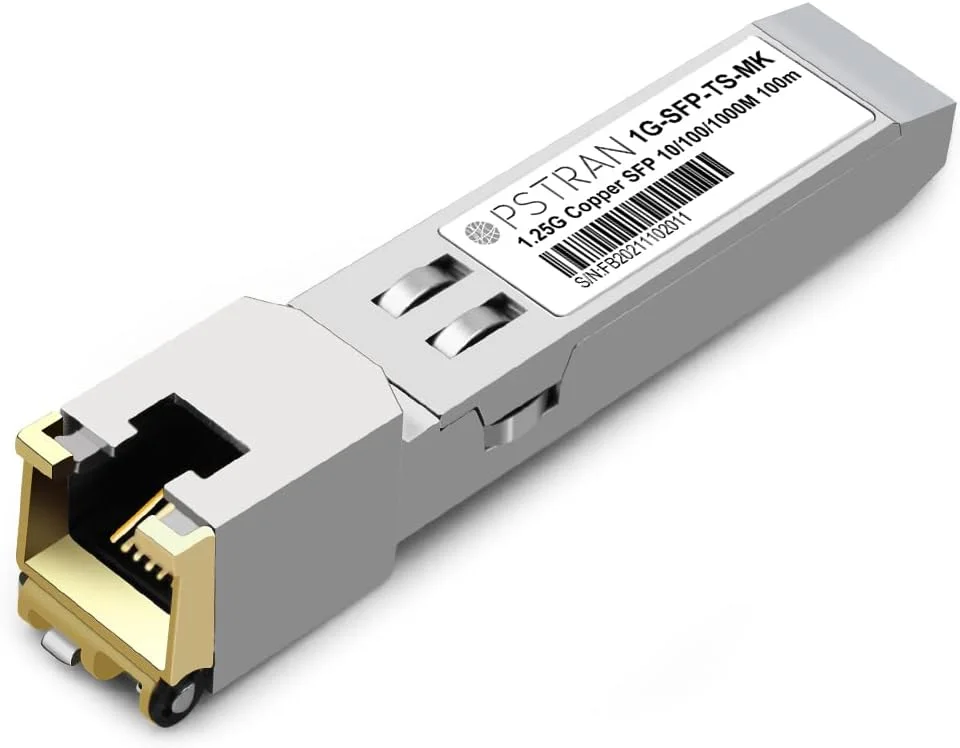 ماژول فرستنده و گیرنده مسی OPSTRAN 1000BASE-T SFP به RJ-45 برای Microtik S-RJ01 10/100/1000M 100m Cat5e/6