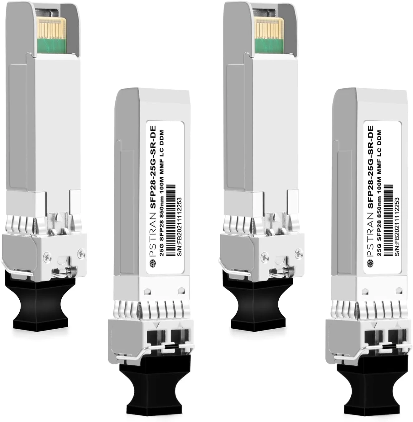 ماژول فرستنده و گیرنده نوری OPSTRAN 25GBASE-SR SFP28 سازگار با Dell SFP28-25G-SR Dell Force10 407-BBWK 25G SFP28 850nm 100m DOM Duplex LC MMF بسته 4 عددی