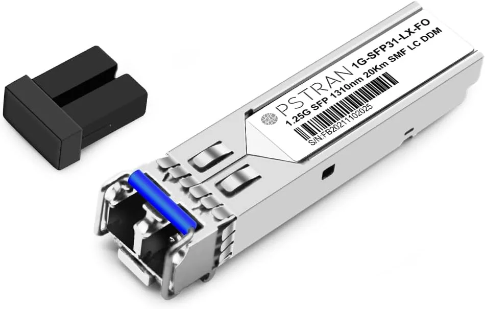OPSTRAN 1.25G SFP LX برای Fortinet FN-TRAN-LX FG-TRAN-LX FR-TRAN-LX 1000Base-LX/LH تک حالته مینی GBIC 1310nm SMF 10km/20km ماژول فرستنده و گیرنده LC DOM